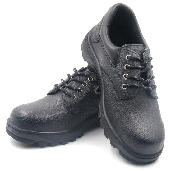 CE Black Men′ S Ankle Genuine Leather Steel Toe Cap Anti Static Oil Resistant Cheap Welder Work Safety Boots Manufacture 
