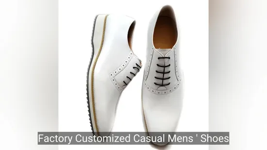 Men Shoes Elegant Handmade Leather Oxfords: Perfect for Business and Casual 