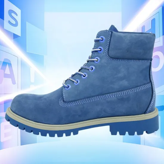 Hot Sale New Hiking Shoes Leather Boots for Men Ladies Boots Ankle Leather Rainy Unisex Shoes 