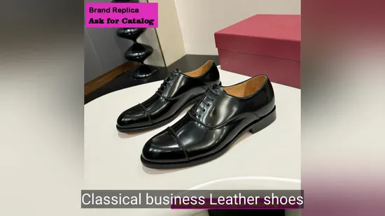 Stylish Business Leather Shoes for Distinguished Men’ S Formal Events 