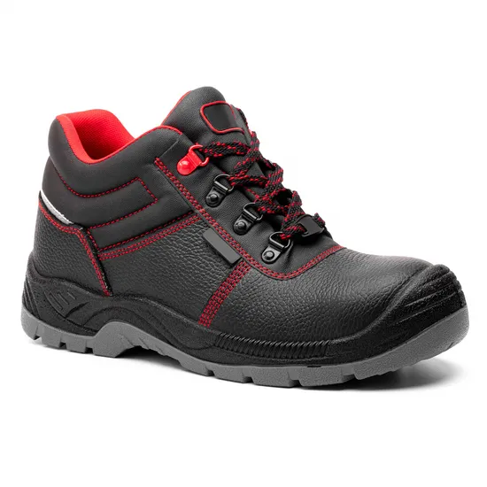 Chelsea Leather Work Safety Boots Shoes for Men with Steel Toe Cap 