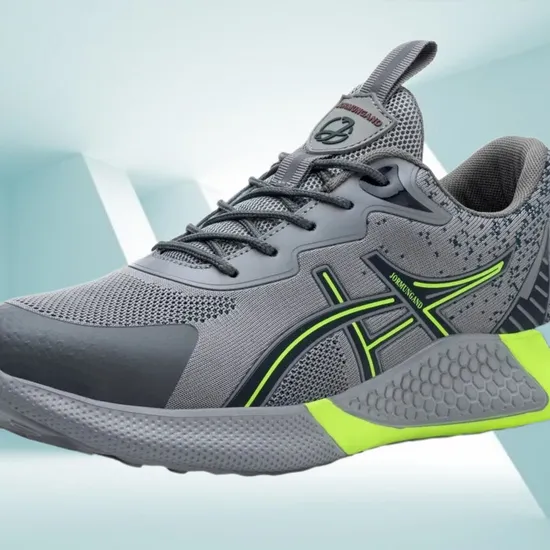 Cheap Shoes Breathable Rubber Sole Mens Fashion Sneakers Sports Walking Style Casual Blade Shoes Stock 