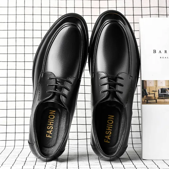 Classic Men′s Business Tactical Casual Leather Shoes 
